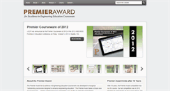Desktop Screenshot of premieraward.org
